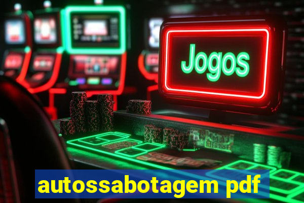 autossabotagem pdf